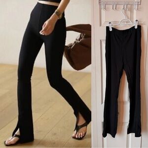 Commense Black Flare Pants